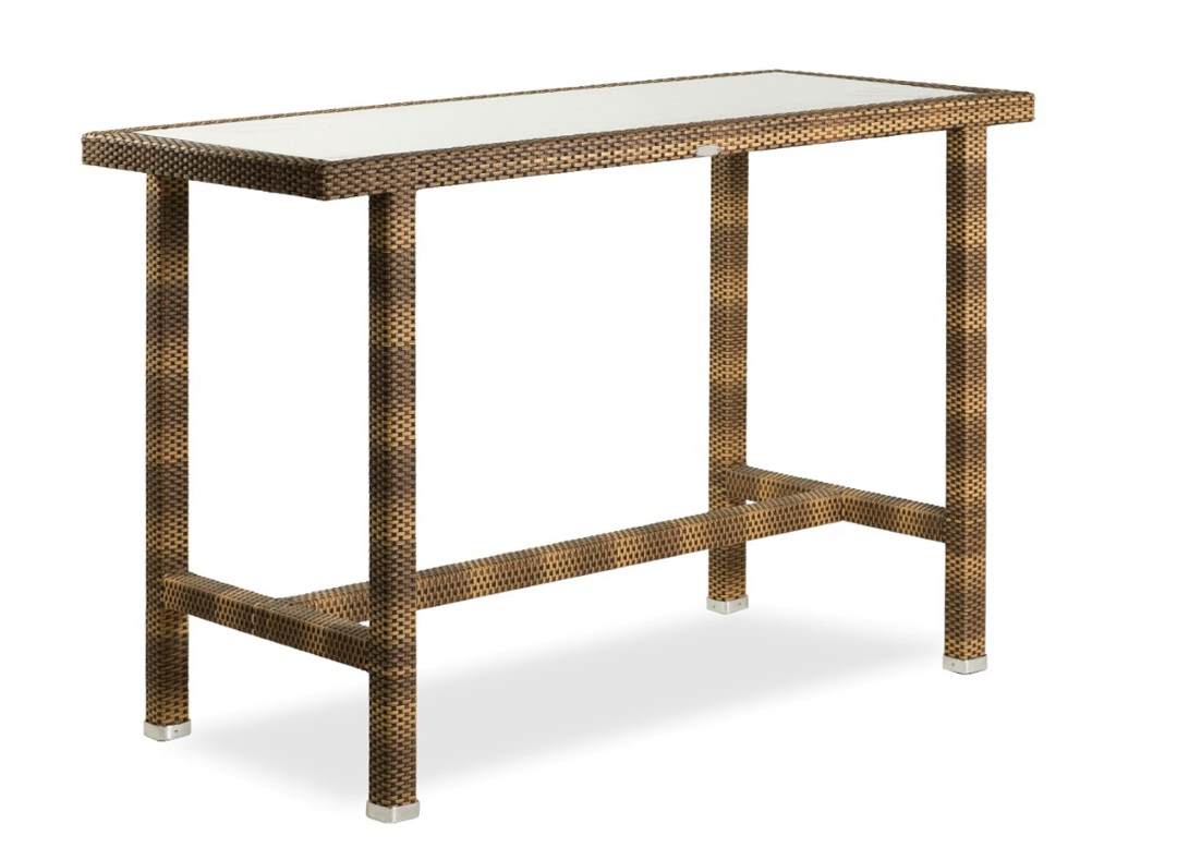 SunWeave Long Beach Bar Table Square